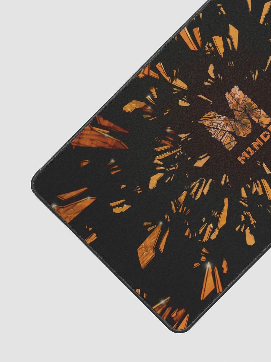 M1NDR Ultra-Wide Mouse Pad (Black/Orange) product image (2)