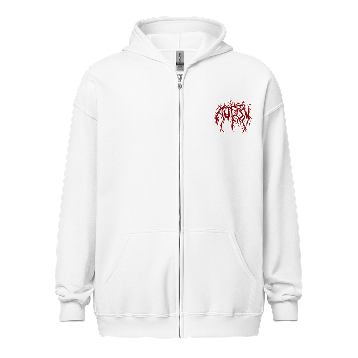 Autism metal zip hoodie product image (2)