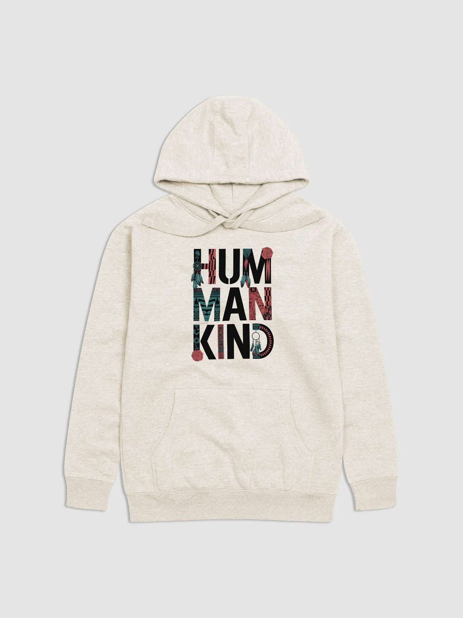 HUM-MAN-KIND Intricate Pattern Unisex Hoodie product image (3)
