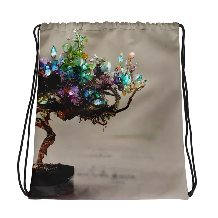 Crystal Tree of Tranquility Drawstring Bag product image (1)