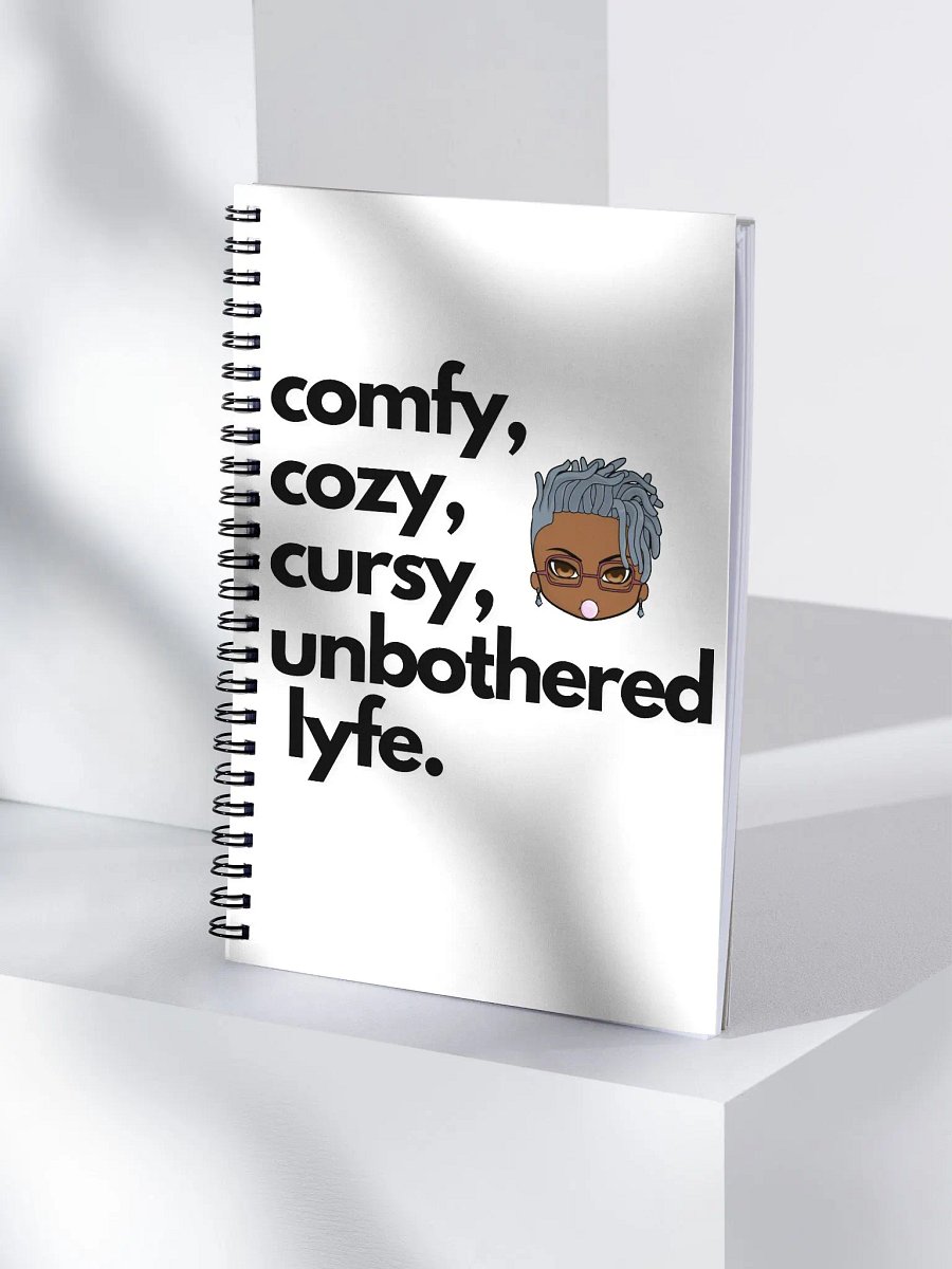 Sems' Unbothered Lyfe - ComfyCozyCursy Notebook product image (4)