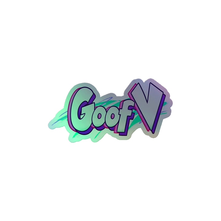 GoofV Holographic Sticker product image (2)