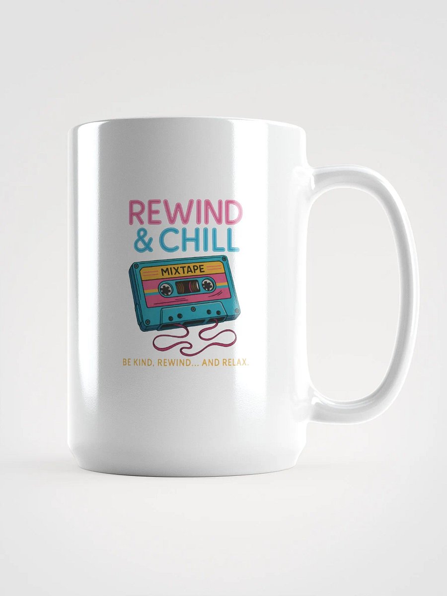 "Rewind & Chill" Retro Mixtape Mug product image (1)