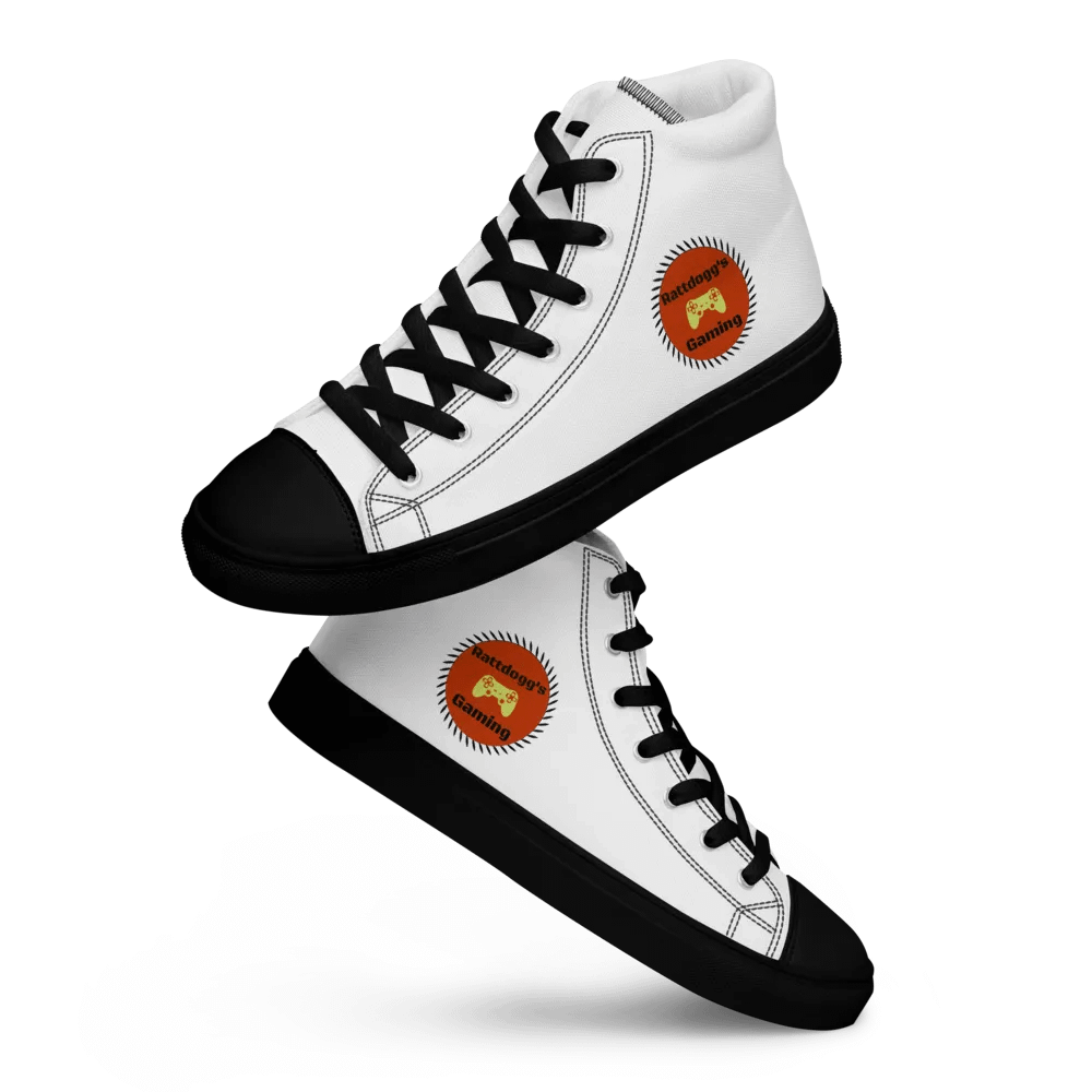 Rattdogg's Gaming Womens High Top Canvas Shoes product image (11)