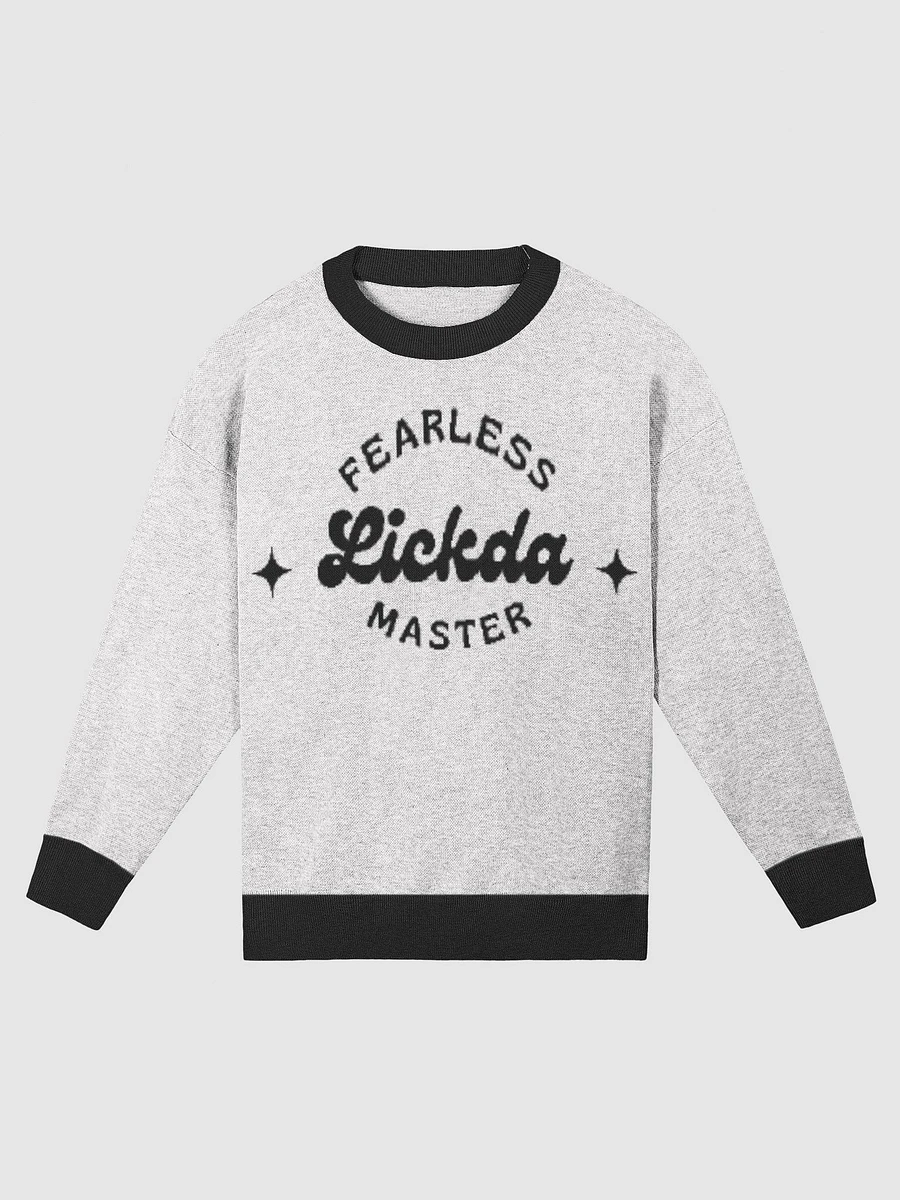 FEARLESS MASTER-Knitted Sweater | Lickda product image (1)