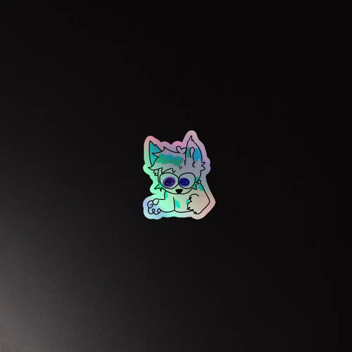 Fisk Dread Holographic Sticker product image (4)