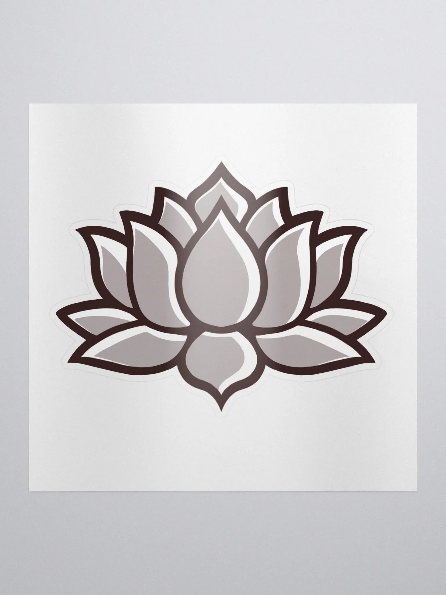 Lotus Logo Sticker product image (1)