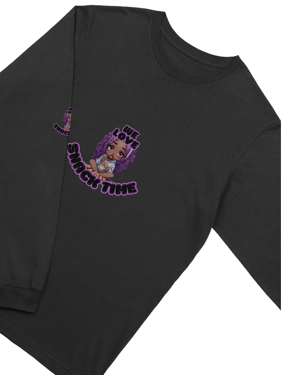 KAWAII SNACK TIME 1 SUPERSOFT LONG SLEEVE T-SHIRT product image (1)