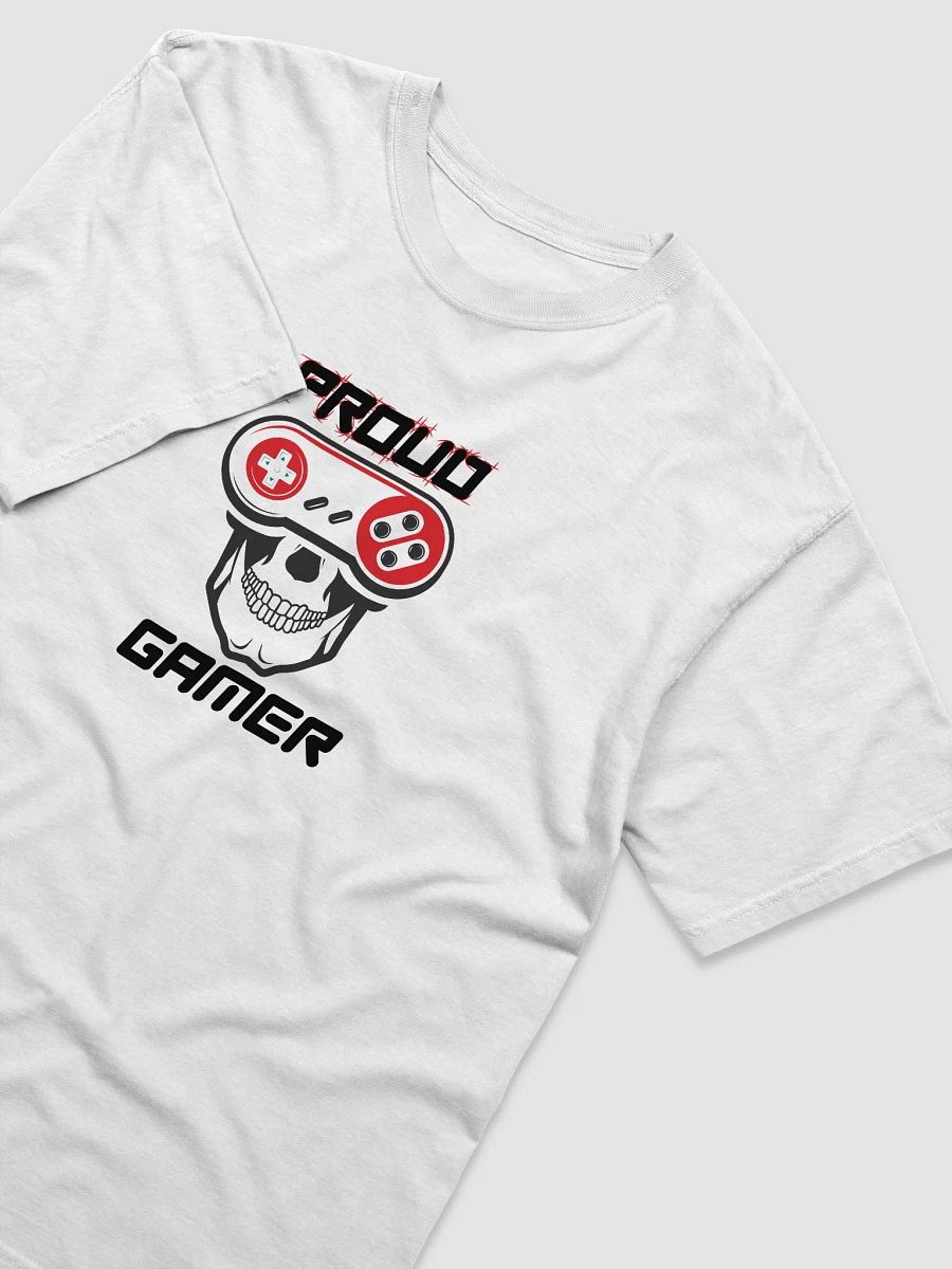 Skull & Controller Graphic Gaming T-Shirt product image (3)