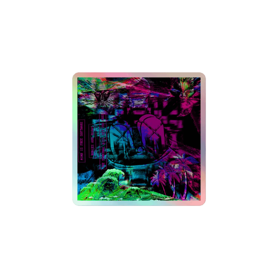 Deep Dive Holographic Sticker product image (1)