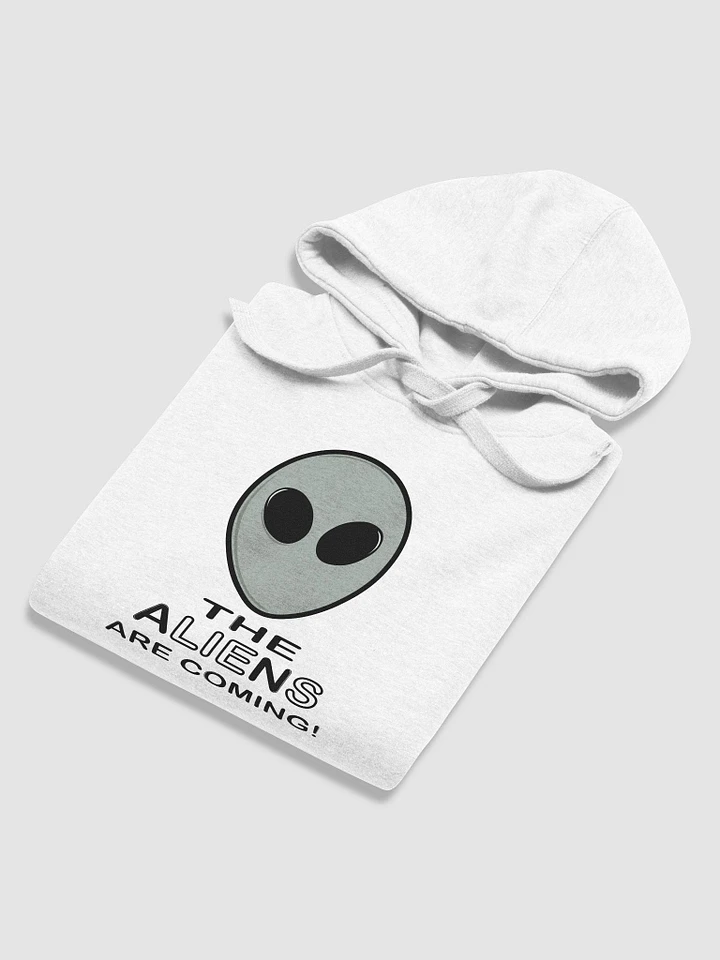 The Aliens Are Coming! - Cotton Heritage Unisex Premium Hoodie product image (1)