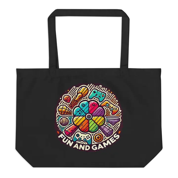 Playful Pixels Eco Tote product image (2)