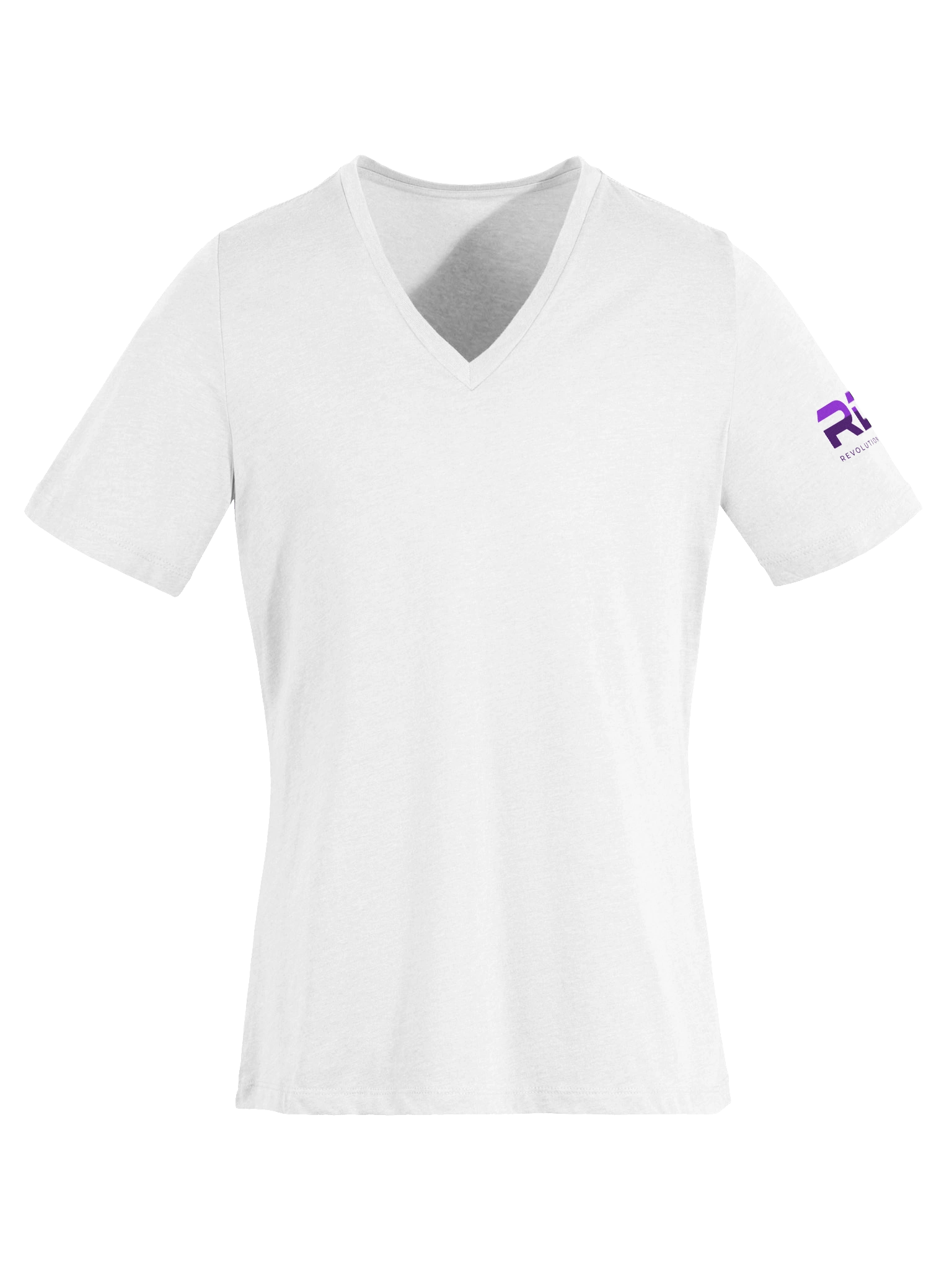 RDS Logo V-Neck T-Shirt White product image (1)