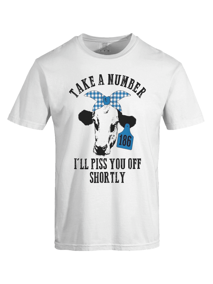 Pissed off Cow T-Shirt product image (7)