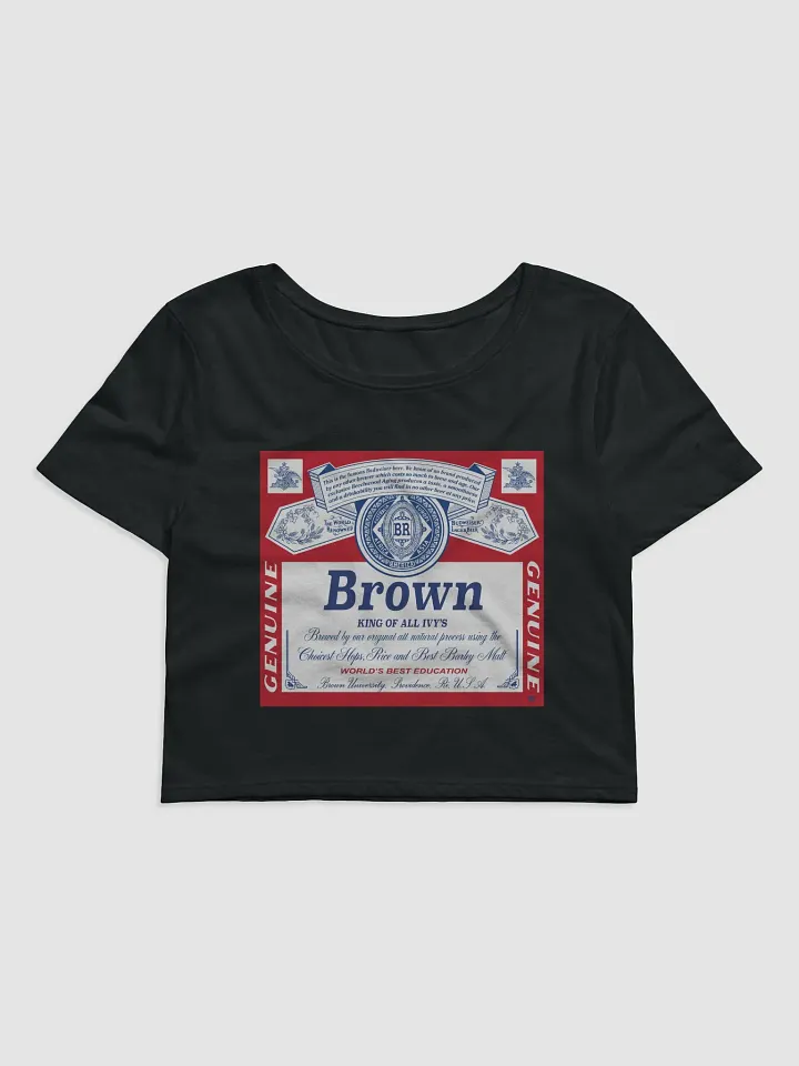 Brownweiser Crop Top product image (1)