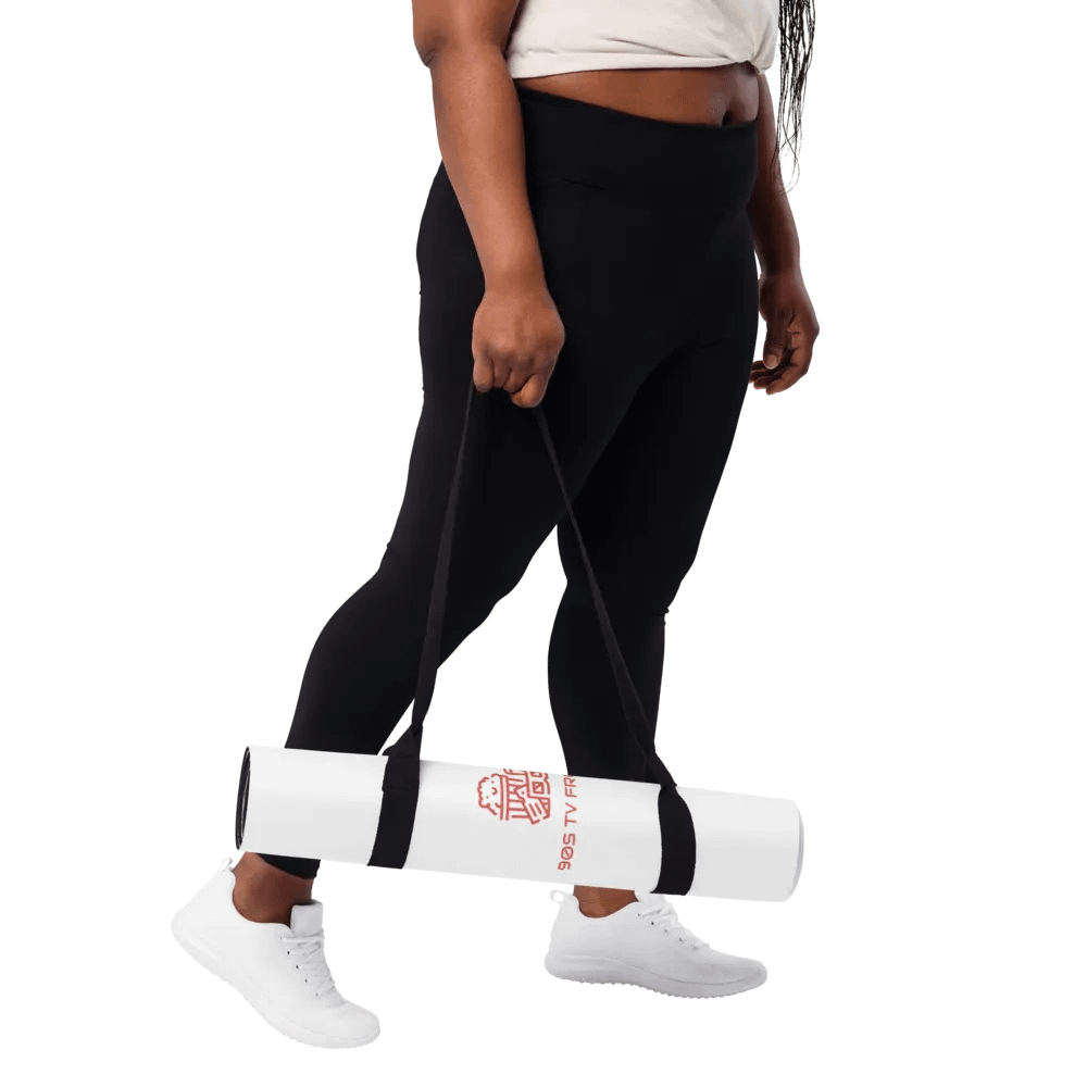 90s TV From VHS Yoga Mat product image (1)