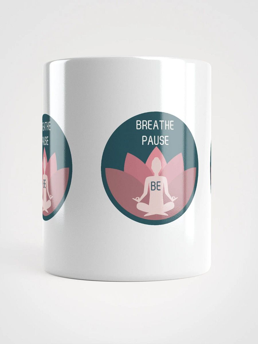 Breathe, Pause, Be Mug | Mindfulness Gift for Relaxation & Self-Care product image (5)