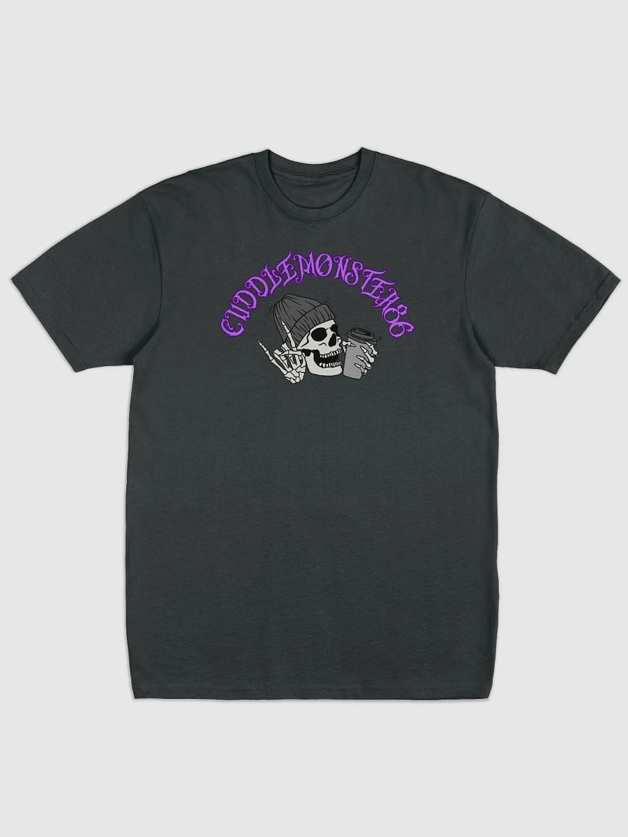 Skull Coffee Purple Tee product image (6)