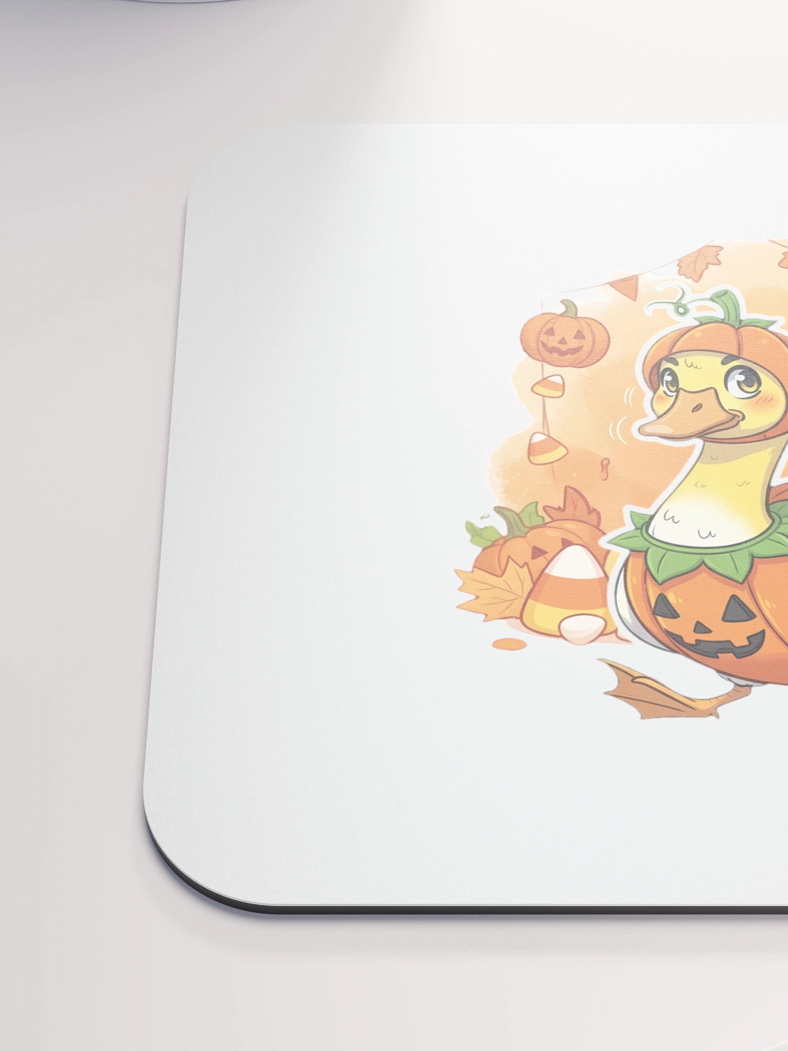 Funny Halloween Goose in Pumpkin Costume Mouse Pad product image (6)
