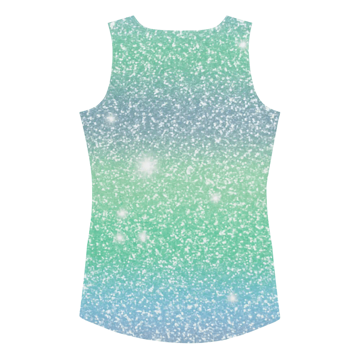 Glitter Unicorn Texture Design Tank Top (8) product image (2)
