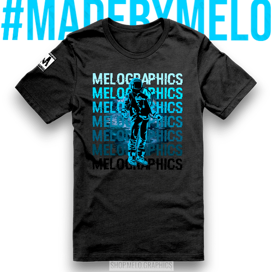Spacefarer Blues - Premium T-Shirt | #MadeByMELO product image (2)