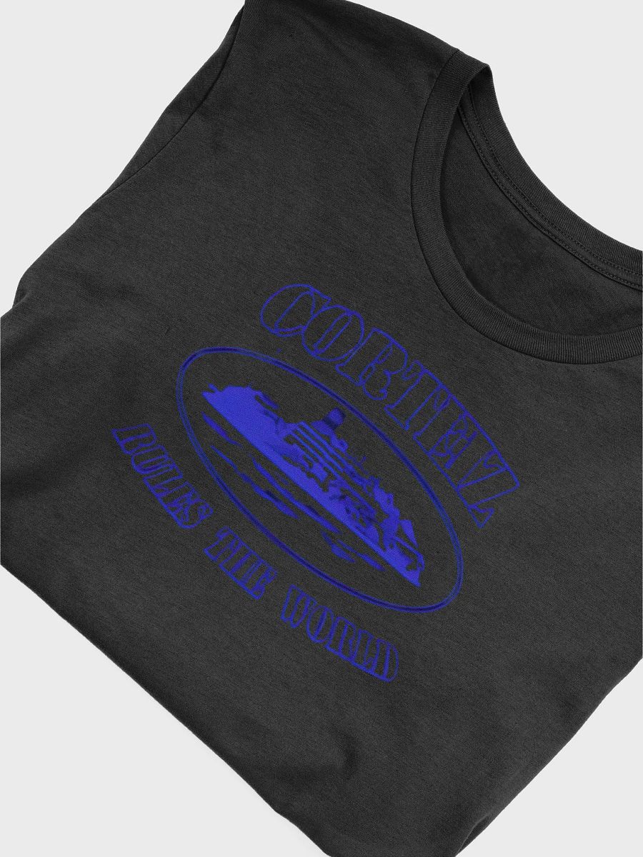 Corteiz Alcatraz T-shirt Black/Blue product image (3)