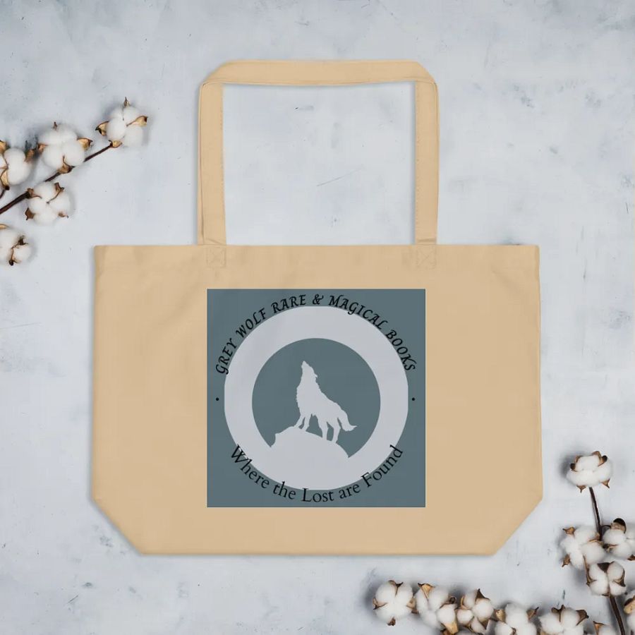 Grey Wolf Rare & Magical Organic Tote Bag product image (3)