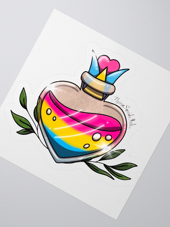 Pansexual Pride Potion- Sticker product image (2)