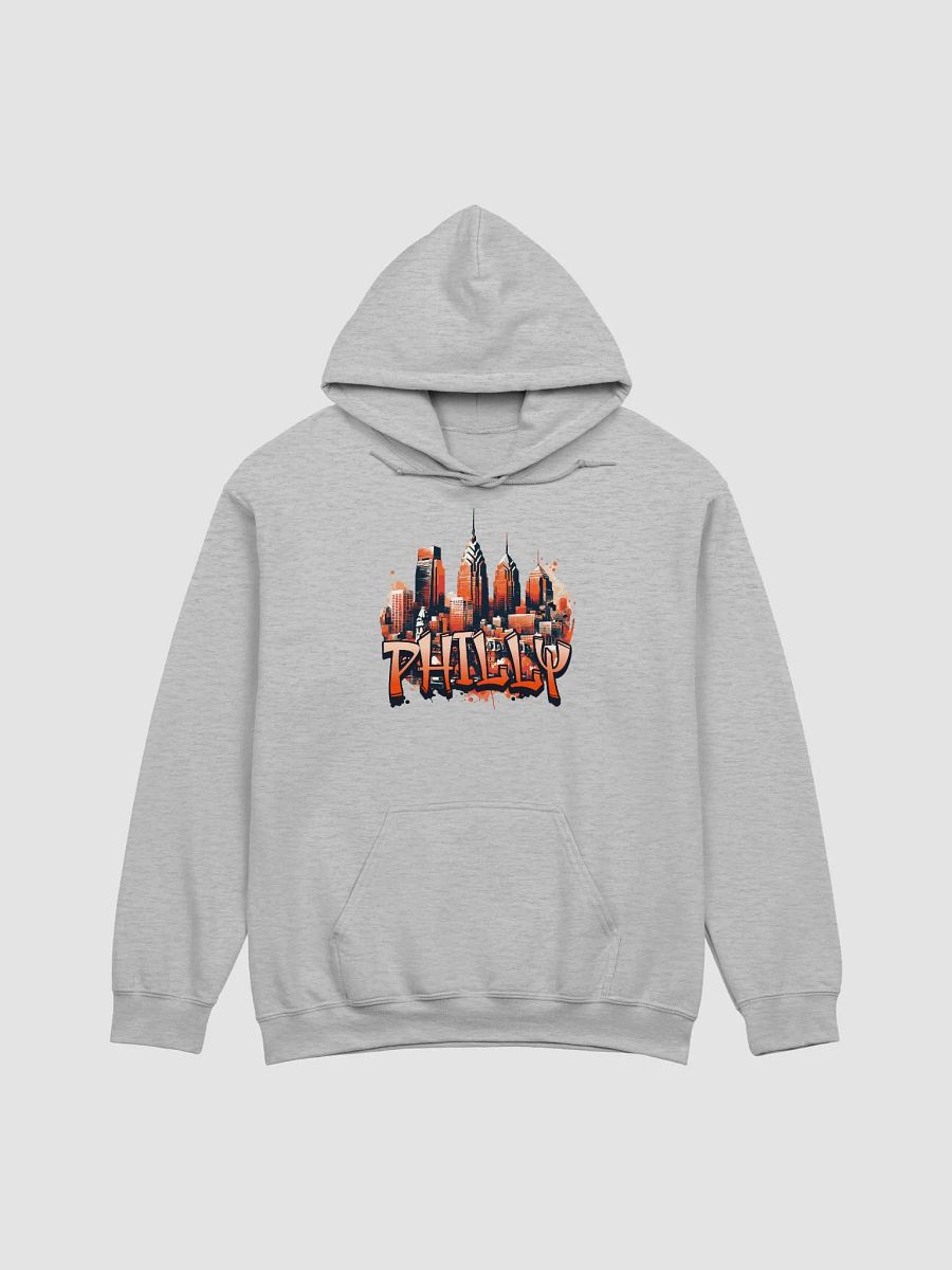 PHILLY CITYSCAPE HOODIE - ORANGE product image (27)