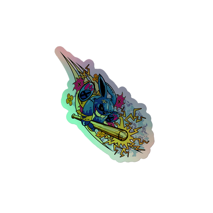 Hare Havok Sticker Holographic product image (2)
