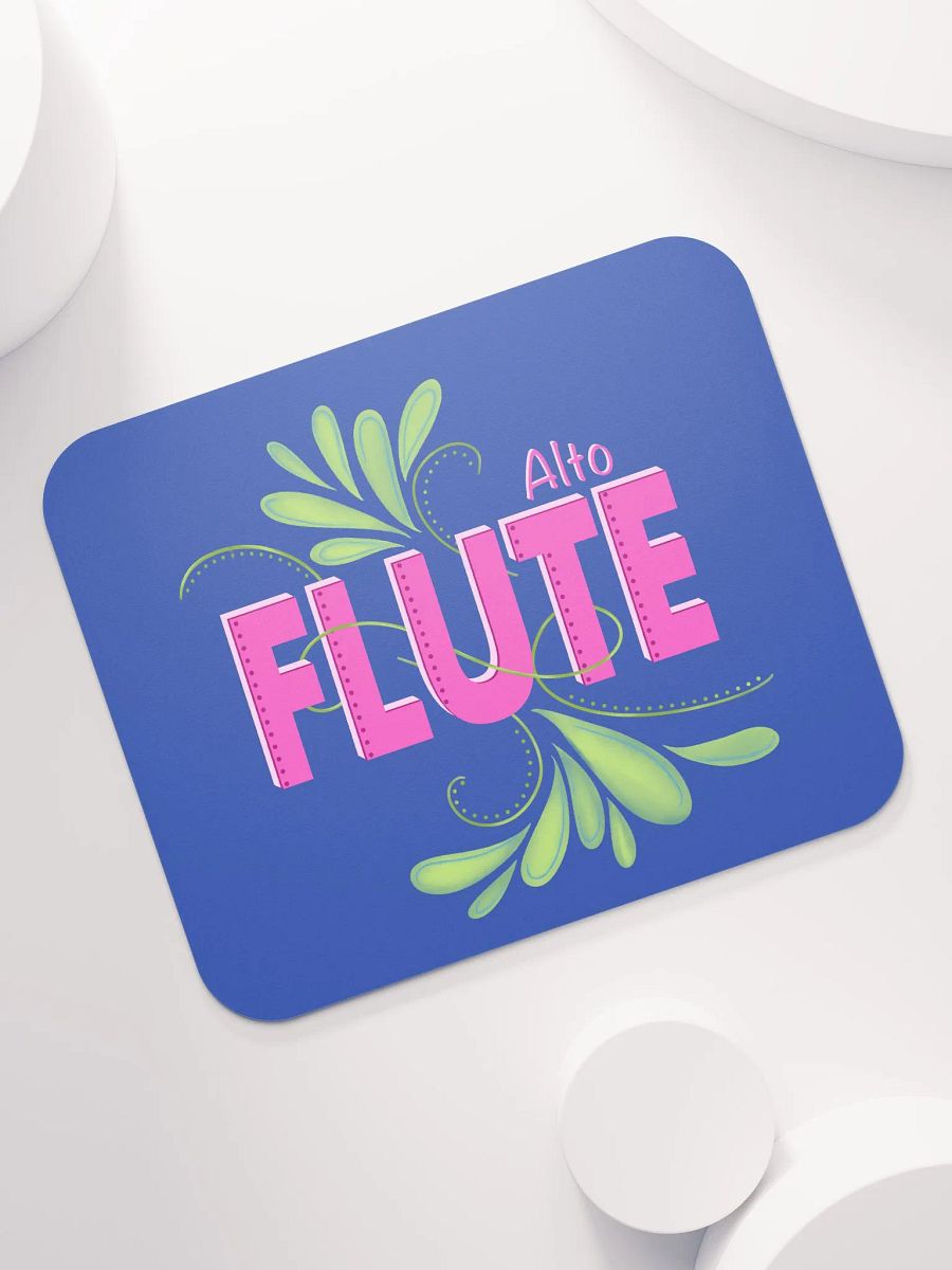 Flute Flourish Mouse Pad - Alto product image (7)