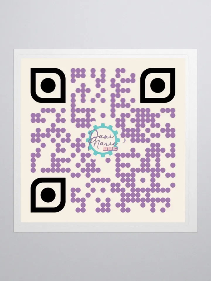 The QR Code Sticker product image (1)