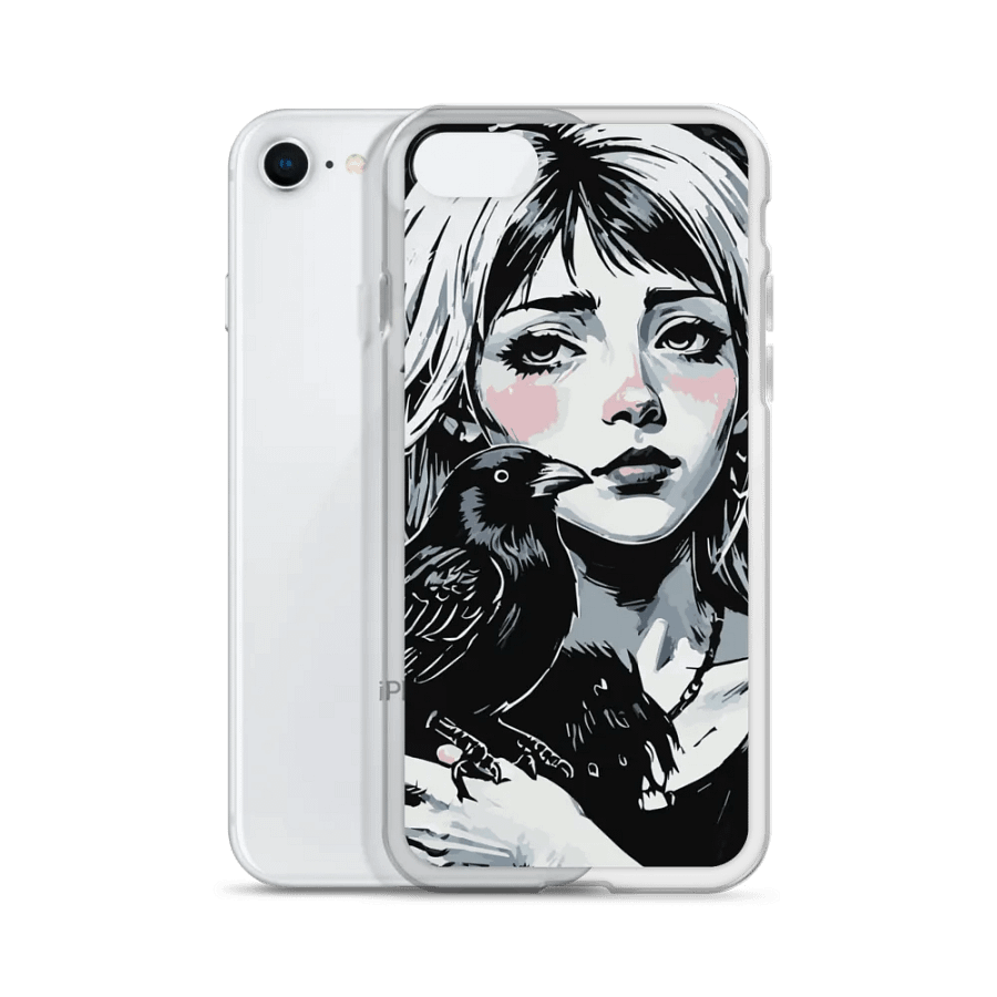 Raven Portrait iPhone Case product image (328)