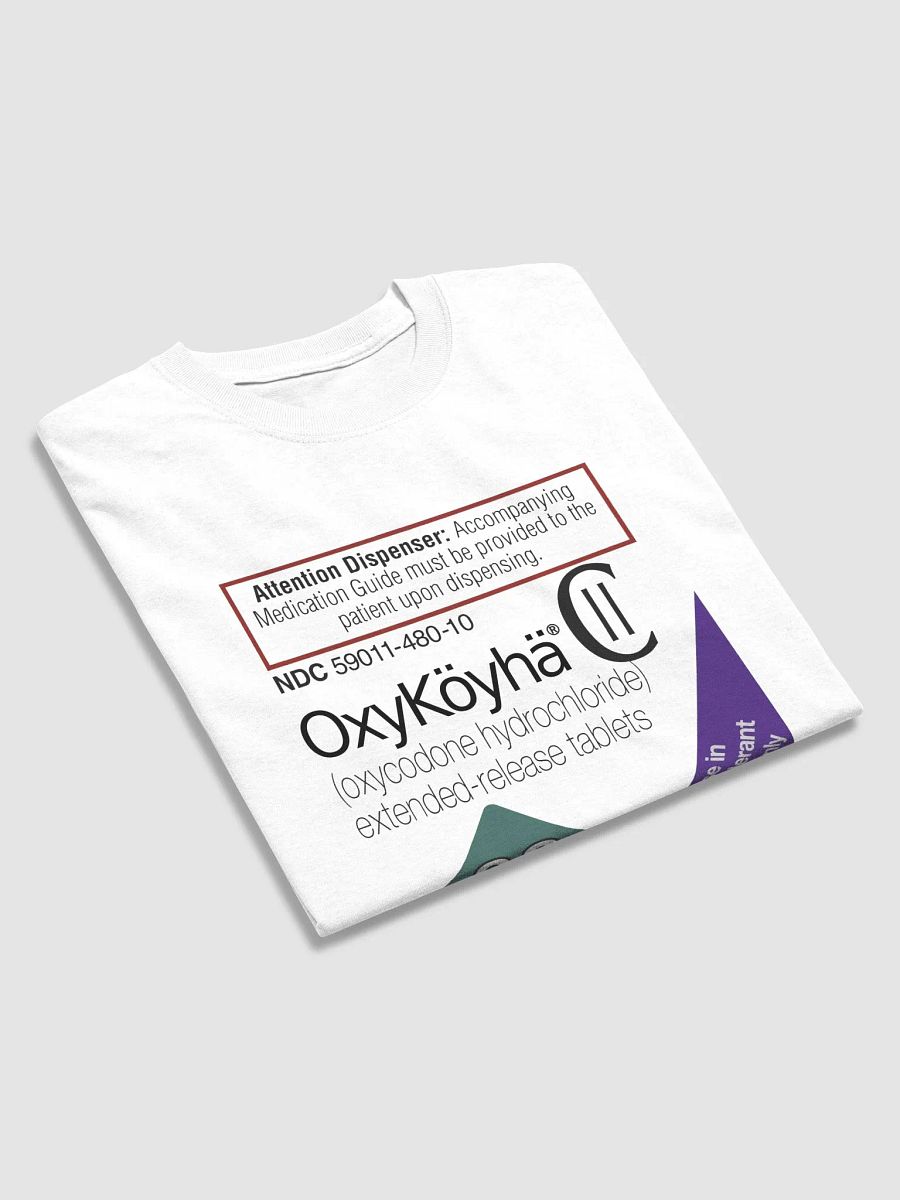 OXYKÖYHÄ VALKOINEN T-PAITA product image (3)