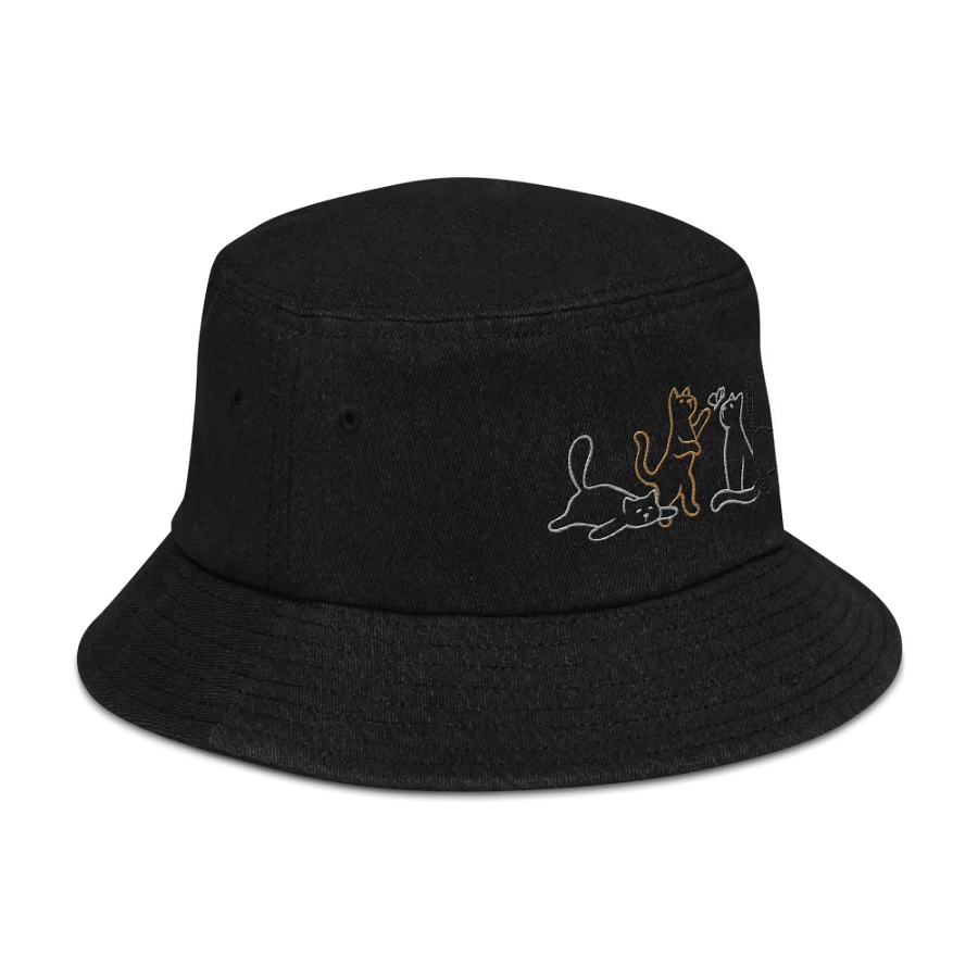 Button Cat Bucket Hat product image (3)