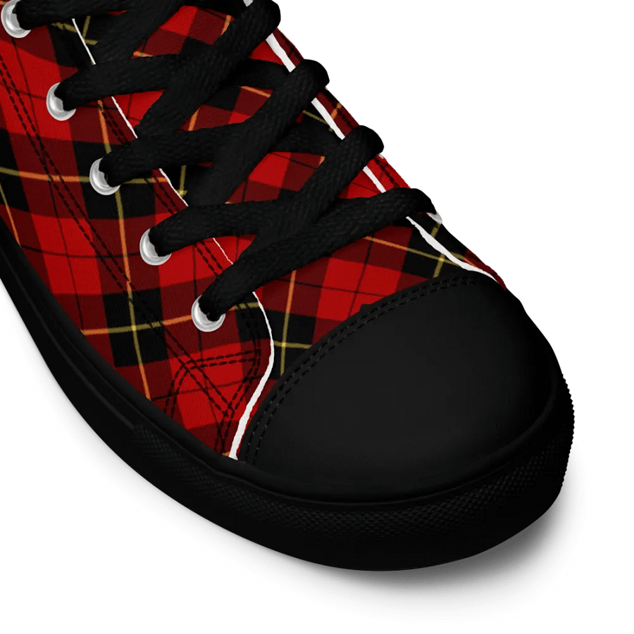 Wallace Tartan Men's High Top Shoes product image (11)