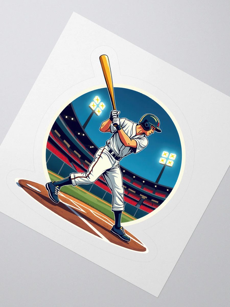 Grand Slam Baseball Player Sticker Set product image (2)