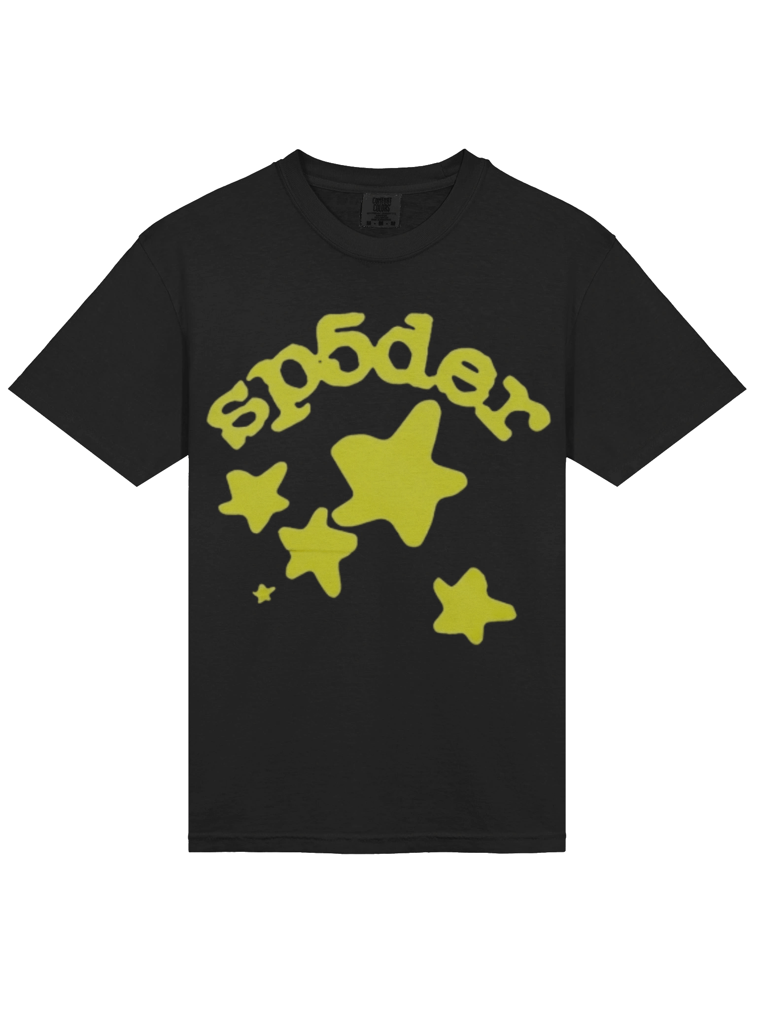 Sp5der Beluga Shirt Onyx/Yellow product image (1)