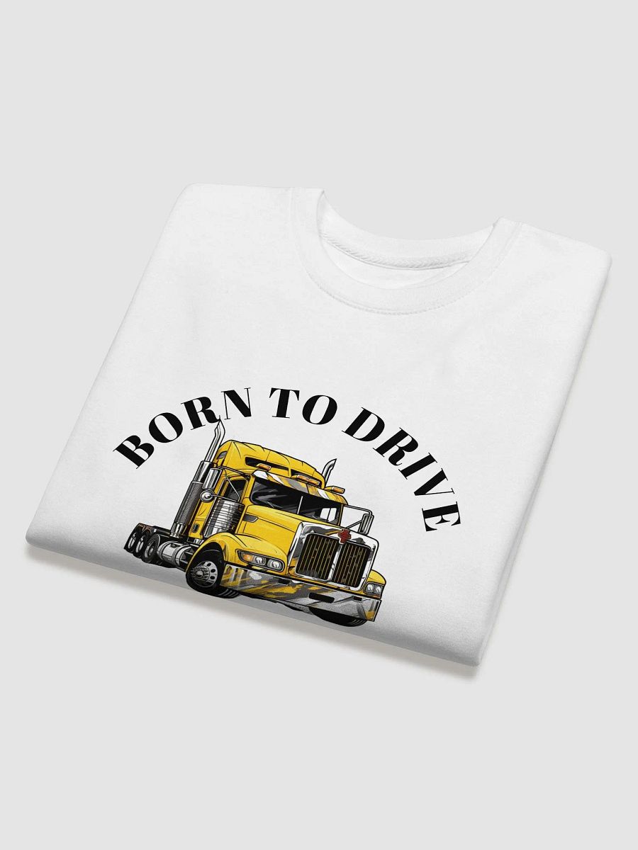 Chrome Dreams Yellow Semi-Truck Sweatshirt product image (5)
