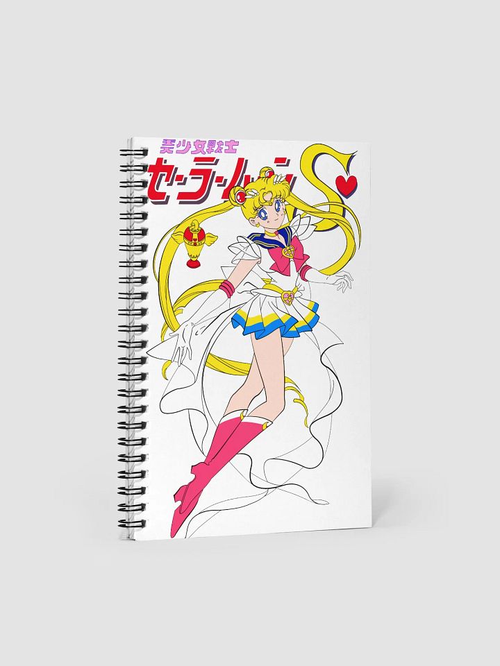 Sailor Moon Spiral Notebook product image (1)