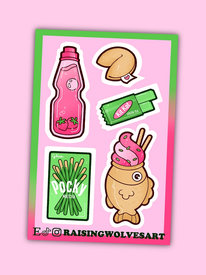 Asian Snacks Sticker Sheet product image (1)