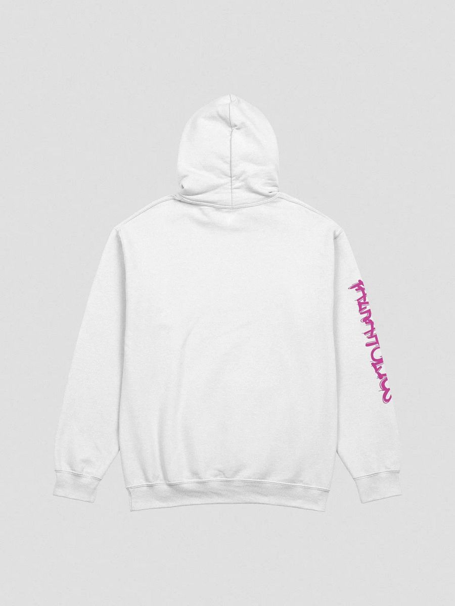 T4P Hoodie, White/Violet (Gildan Classic) product image (2)