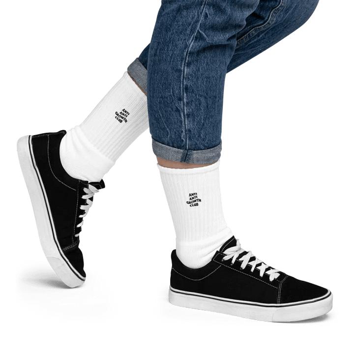 anti anti growth club socks - 80% cotton product image (1)