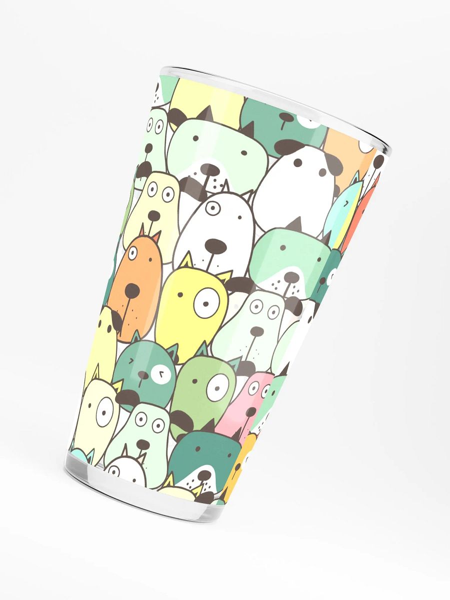 Pawsome Dog Party Shaker Pint Glass product image (6)