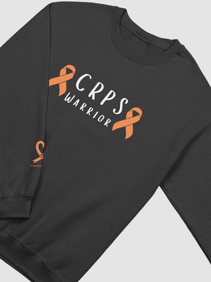 Classic CRPS Warrior Do Not Touch LEFT Arm Crewneck Sweatshirt (Unisex) product image (2)