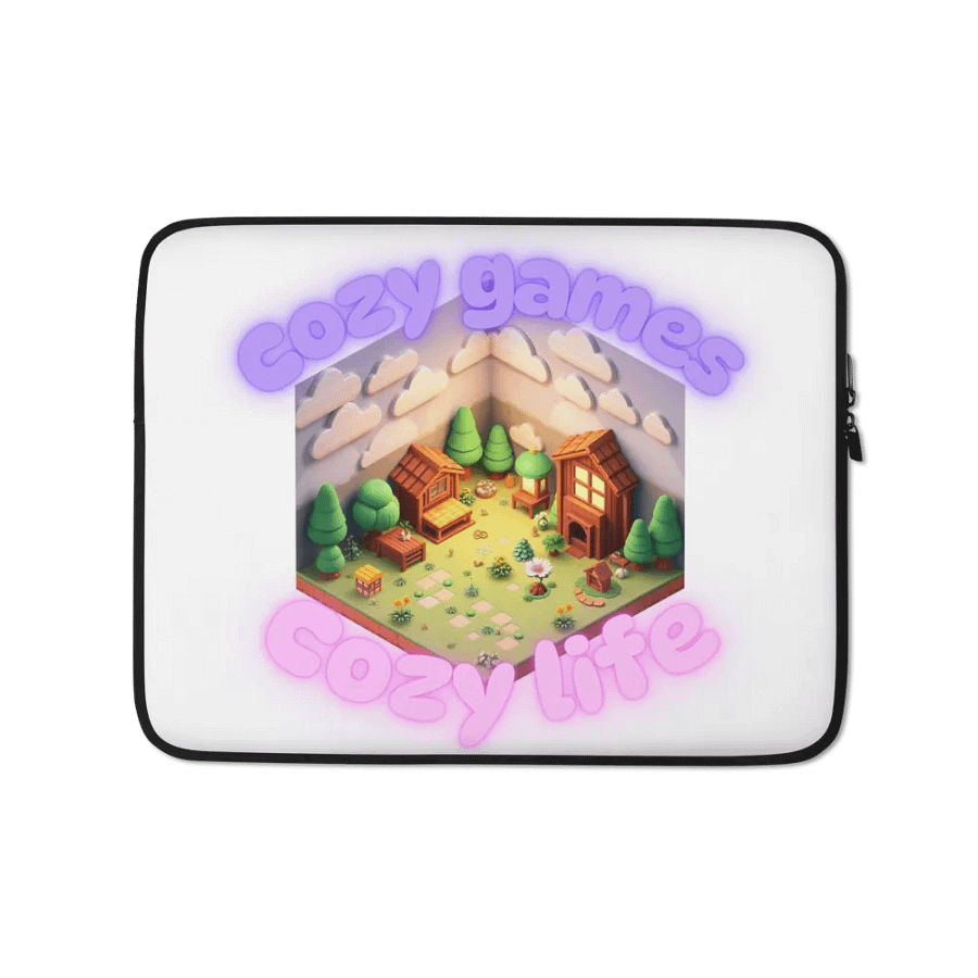 Level Up Your Laptop Protection: The Ultimate Gamer Girl Sleeve product image (2)