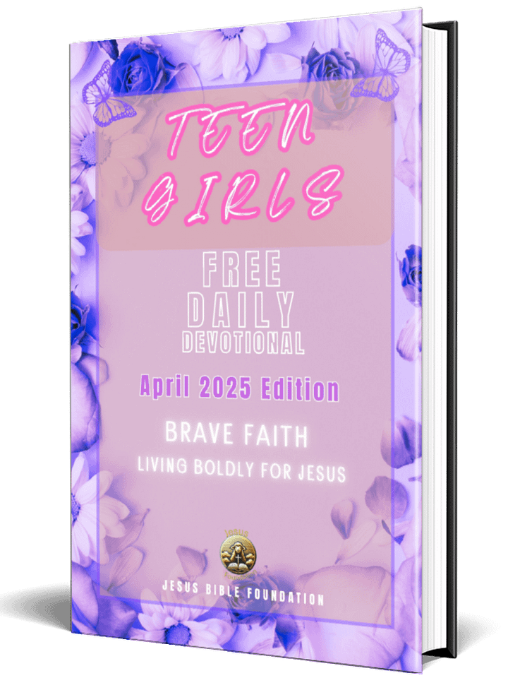 Teen Girls Free Daily Devotional – April 2025 Edition: Brave Faith: Living Boldly for Jesus product image (1)