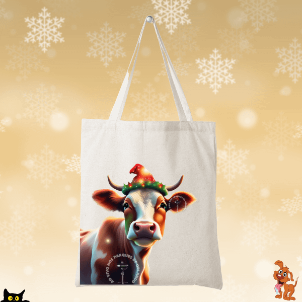 Christmas Cow 🐮 Tote Bag product image (1)