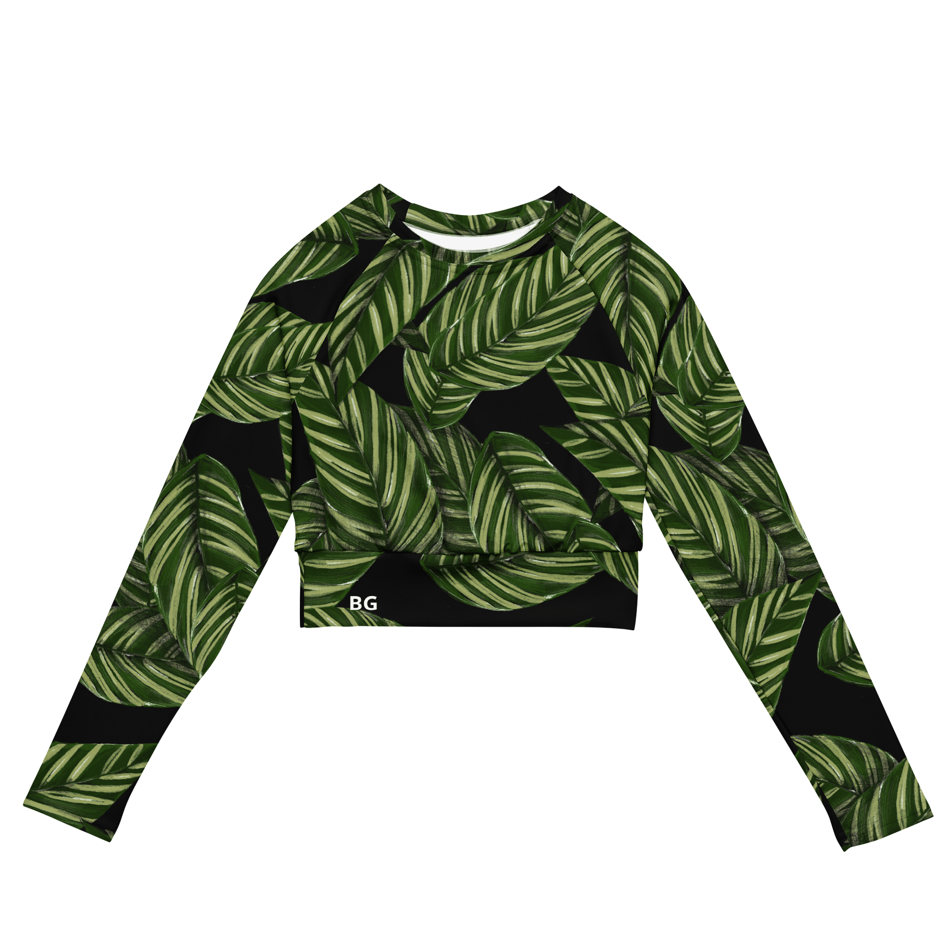Barry Grady Leaf Recycled Crop Top product image (2)