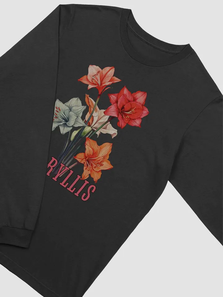 Floral Graphic | Long Sleeve T Shirt | Amaryllis product image (2)